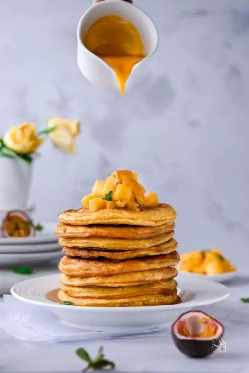 Mango Pulp Pancakes
