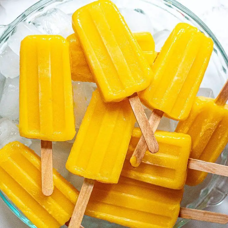 Mango Pulp Popsicles