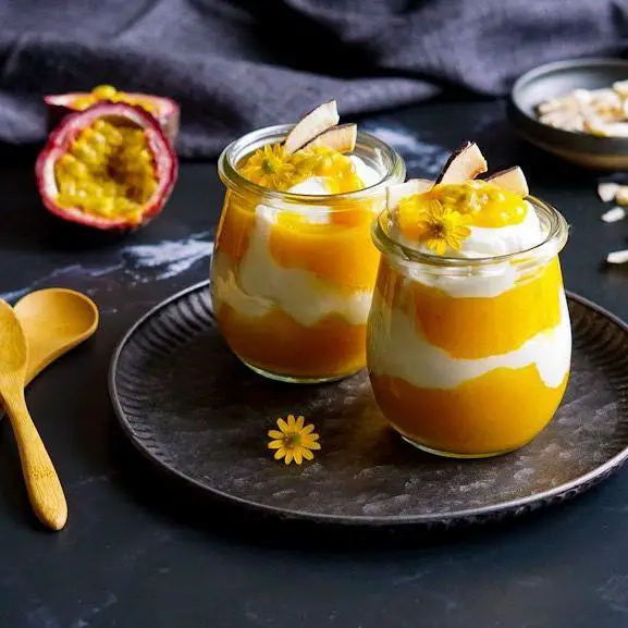 Mango Pulp Yogurt Parfait