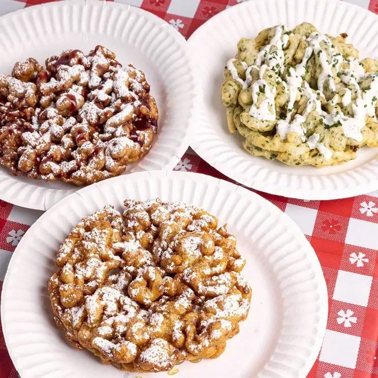 Maple Bacon Funnel Cake