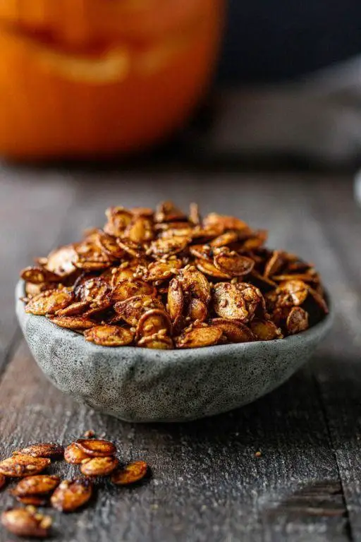 Maple Glazed Pumpkin Seeds