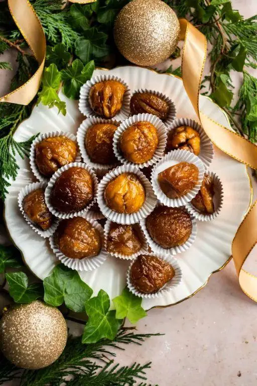 Maple Syrup Glazed Marron Glaces