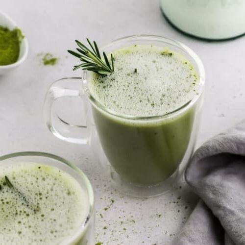 Matcha Almond Milk Tea