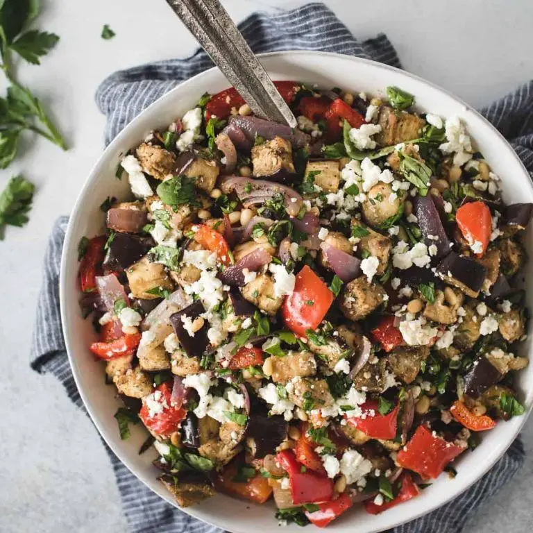 Mediterranean Eggplant Salad