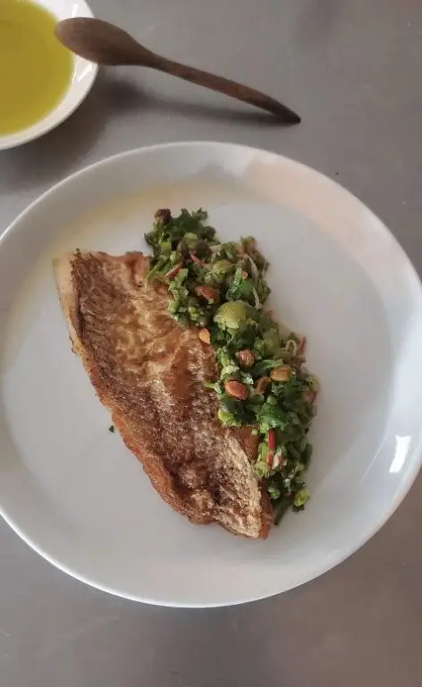 Mediterranean Herb Fish Fry