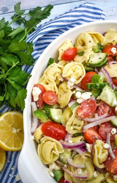 Mediterranean Tortellini Salad
