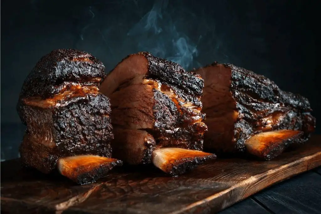 Mesquite Smoked Beef Ribs