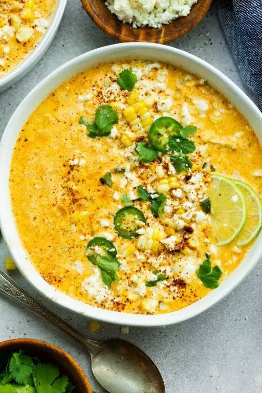Mexican Street Corn and Vegetable Soup