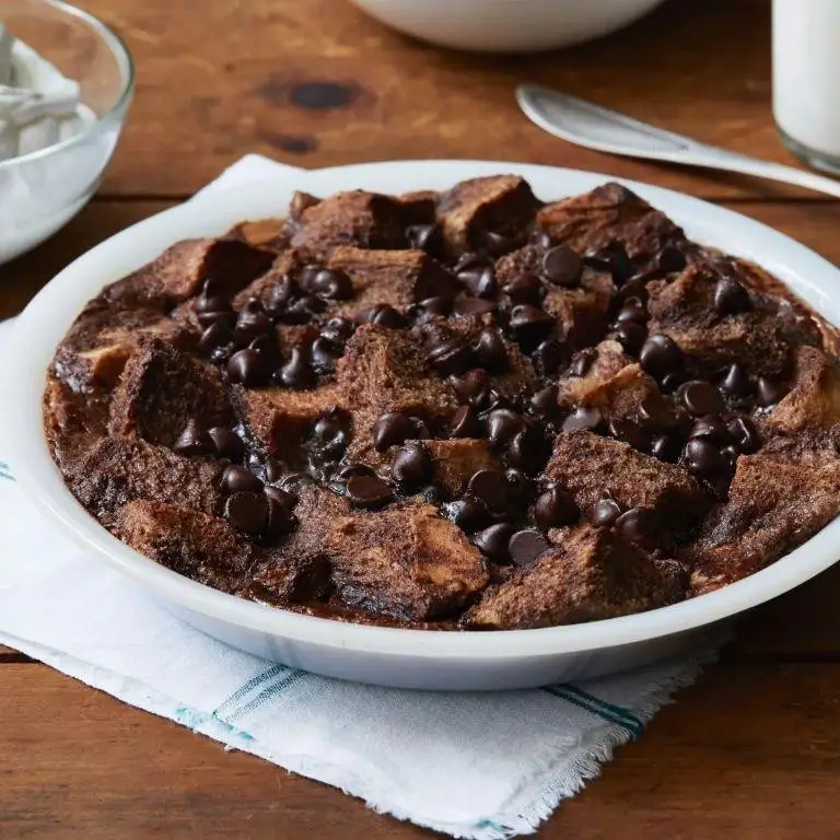 Milk Chocolate Bread Pudding