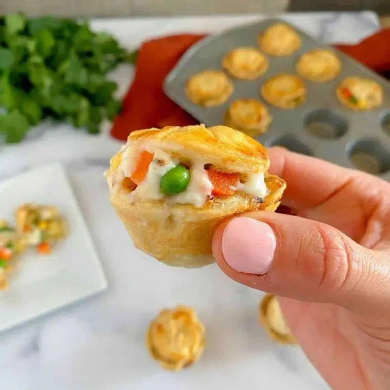 Mini Chicken Pot Pies for Parties