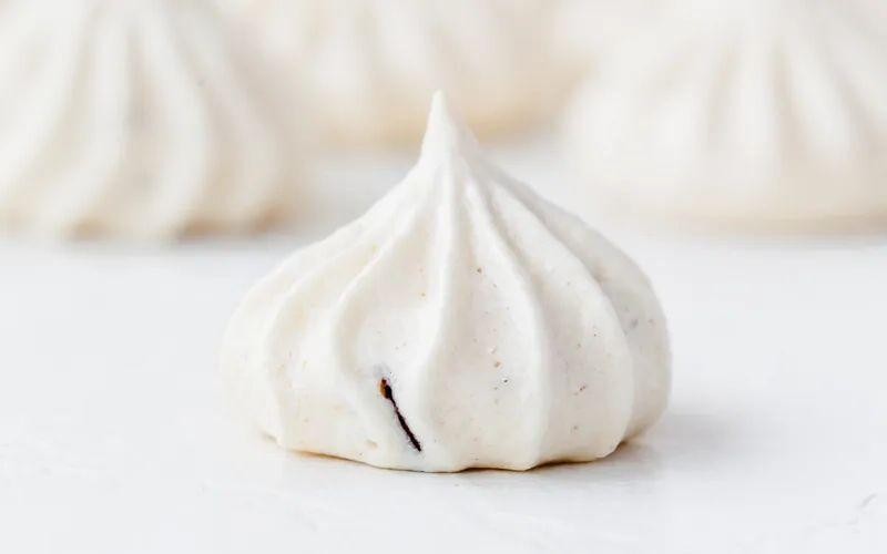 Mint Chocolate French Meringues