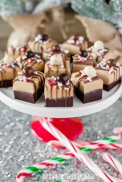 Mocha Christmas Fudge
