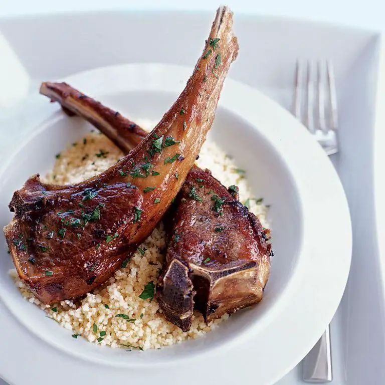 Moroccan Spiced Lamb Chops