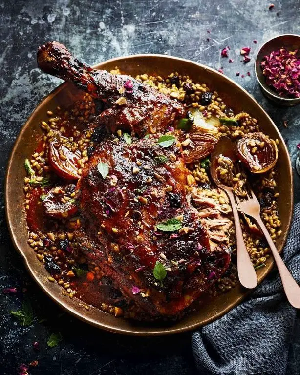 Moroccan-Spiced Lamb Shoulder Chops