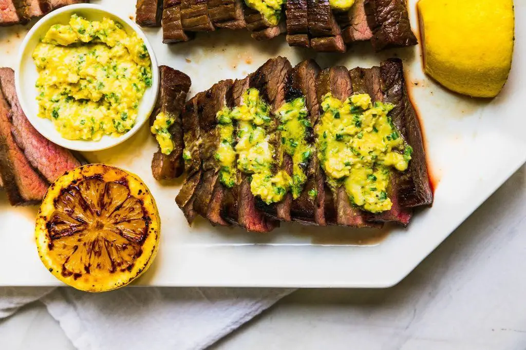 Mustard and Herb Flank Steak