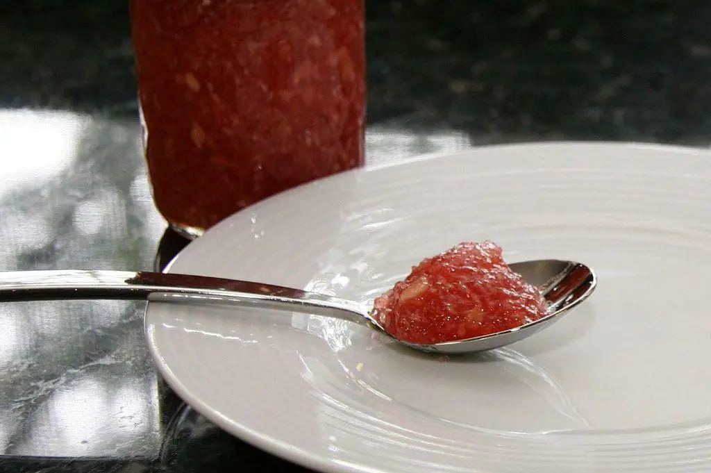 Nectarine and Raspberry Jam