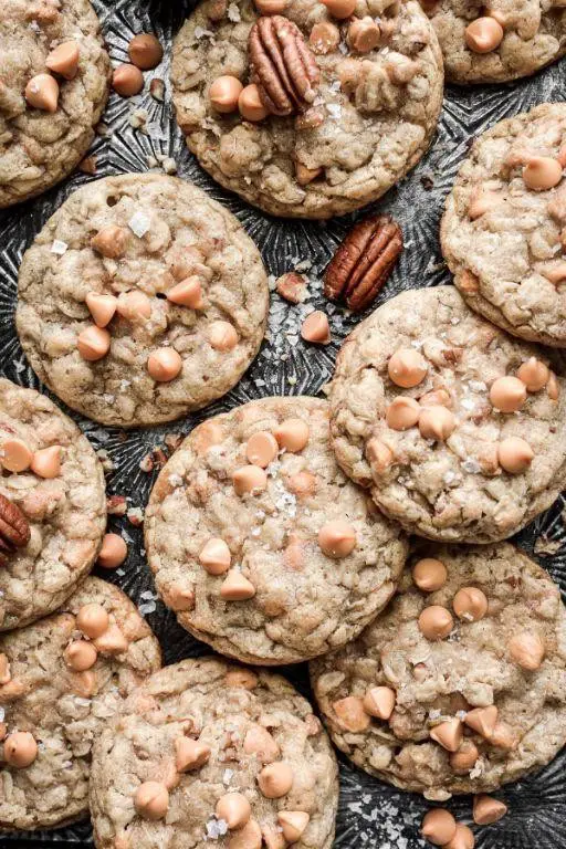 Oatmeal Butterscotch Cookies with Pecans