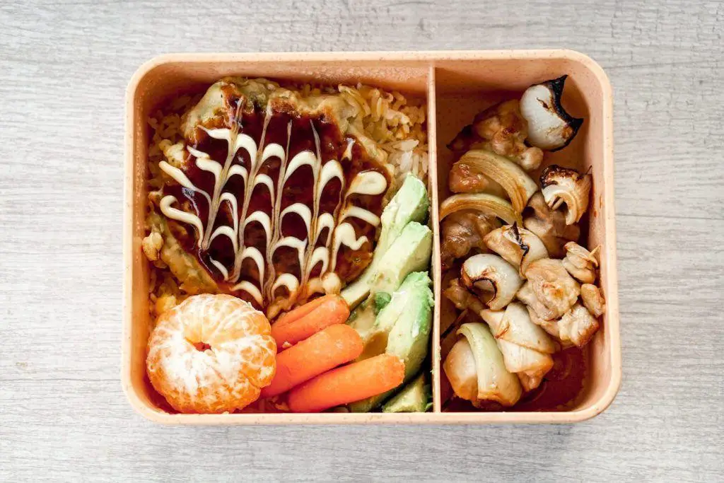 Okonomiyaki Bento Box