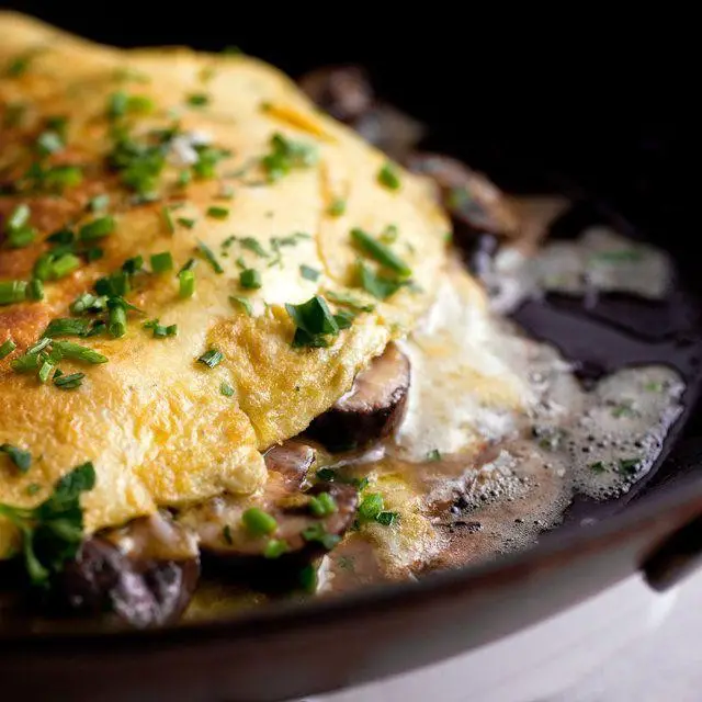 Omelette with Mushrooms