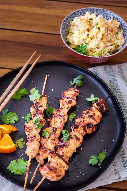 Orange Ginger Chicken Barb