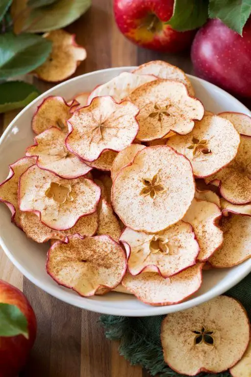 Oven Baked Apple Chips