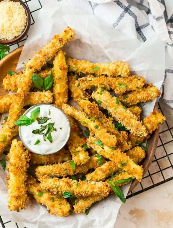 Oven Baked Zucchini Fries