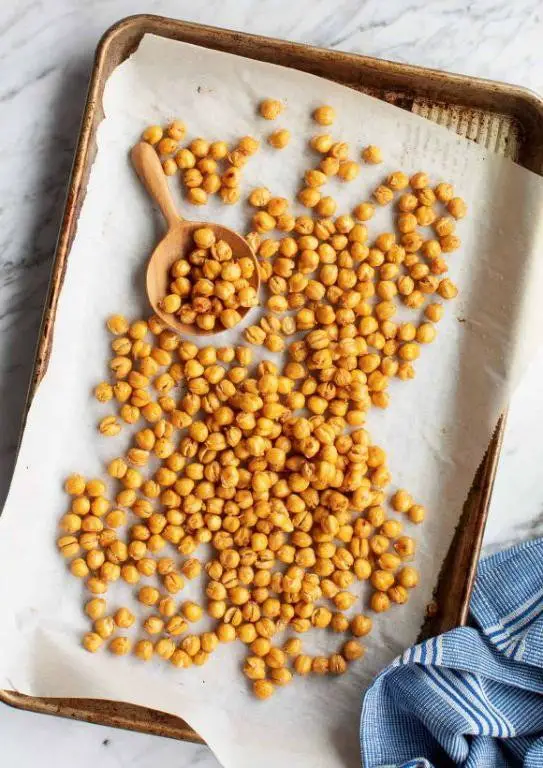 Oven Roasted Chickpeas