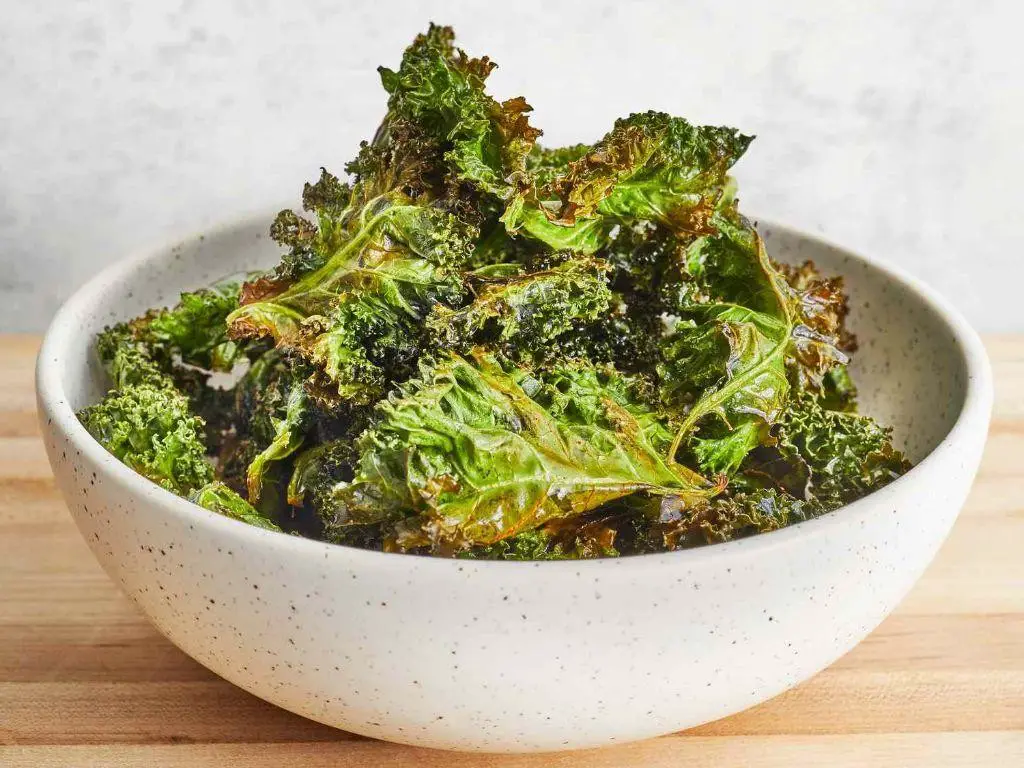 Oven Roasted Kale Chips