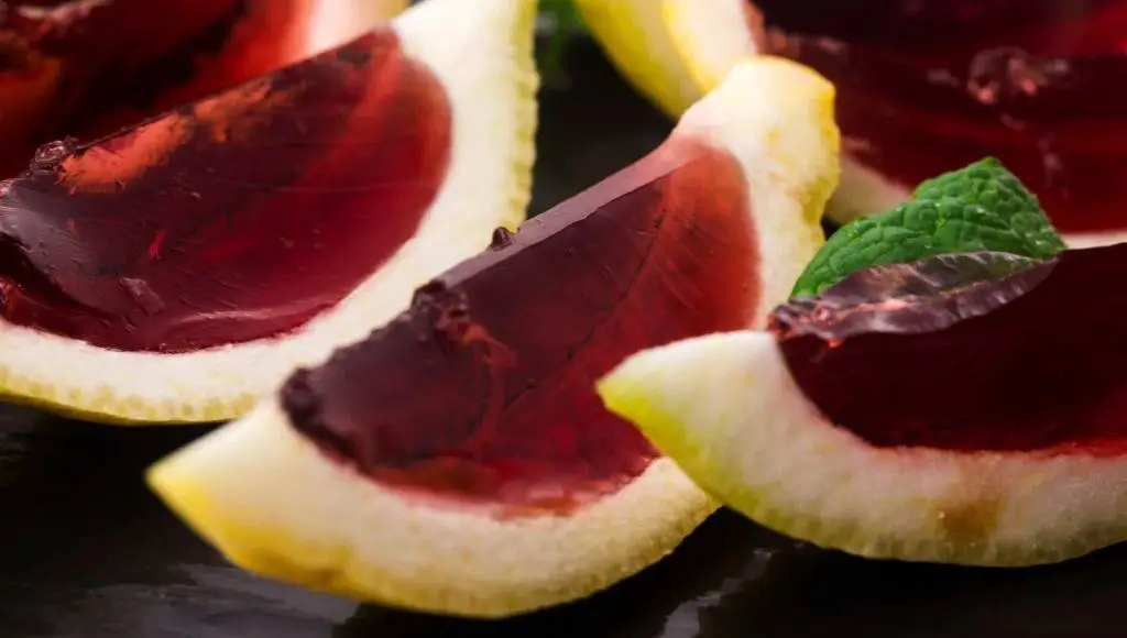 Passion Fruit and Vodka Jello Shots