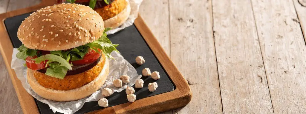Pea Protein Veggie Burgers