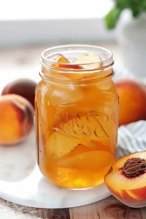 Peach Cobbler Moonshine Mash