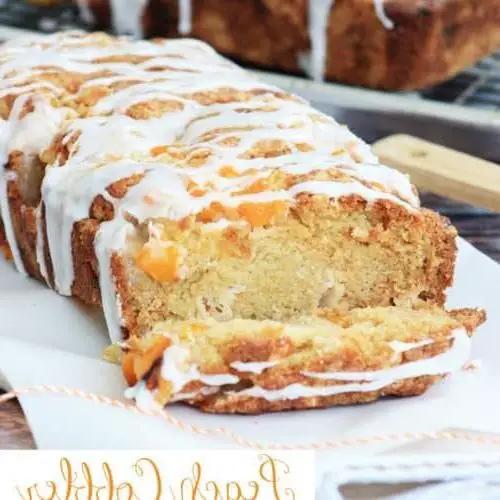 Peach Cobbler Sweet Bread