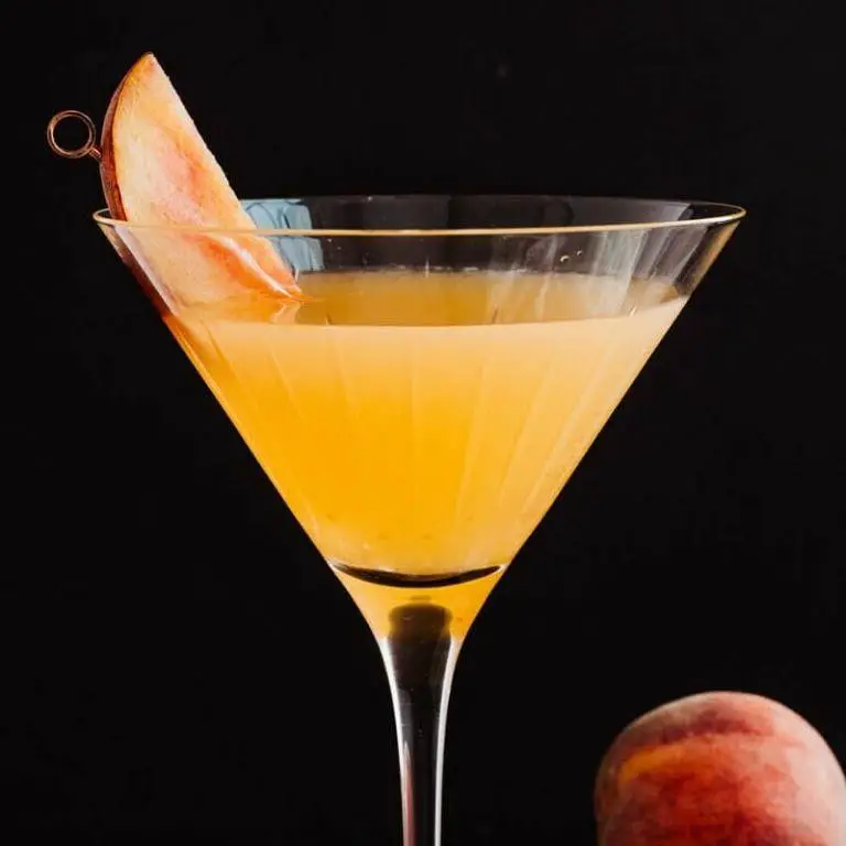 Peach Martini