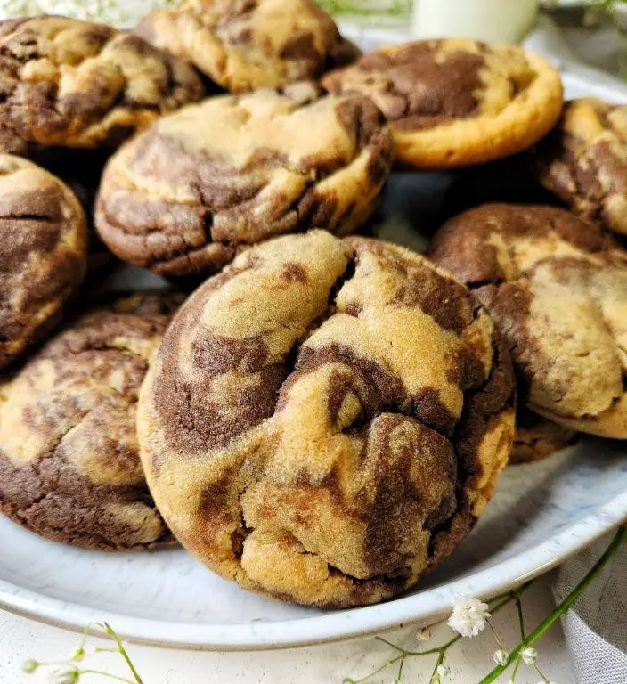 Peanut Butter Swirl Cookies