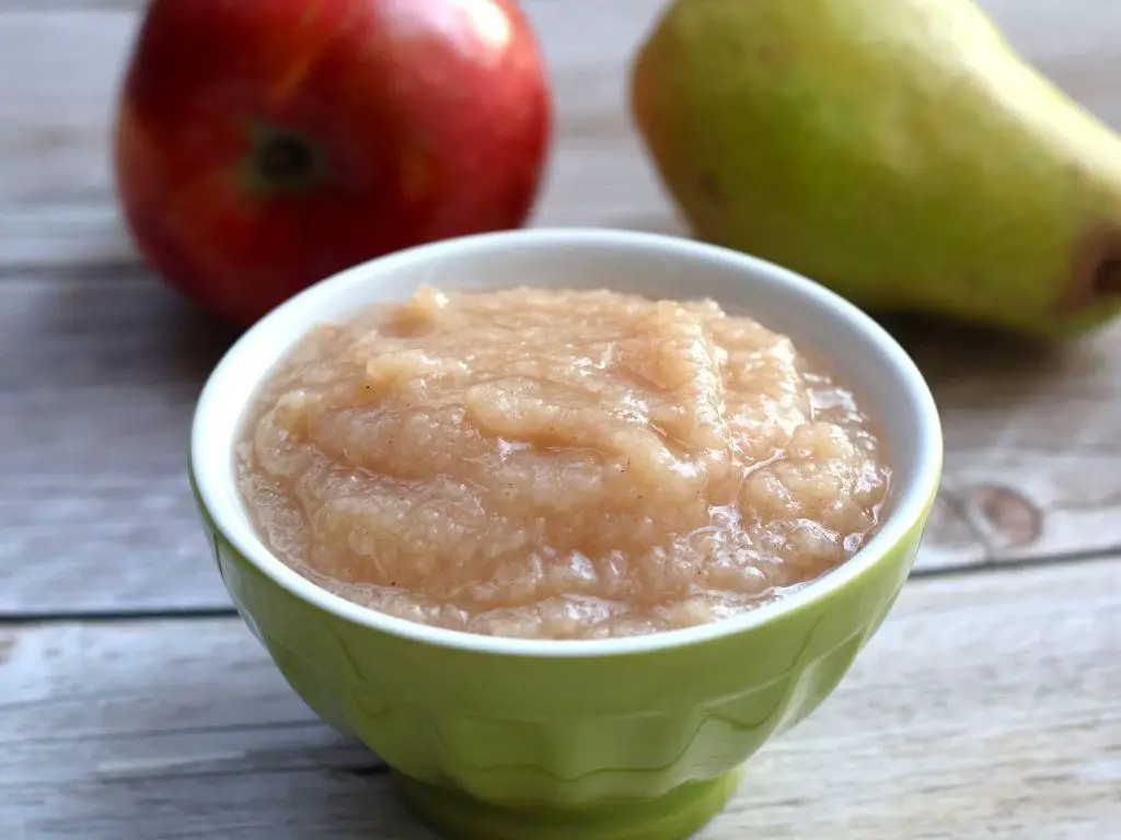 Pear and Apple Sauce