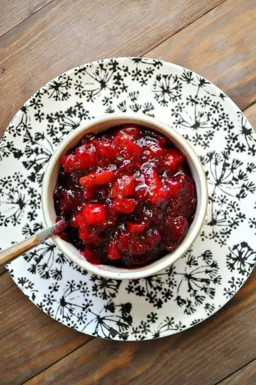 Pear and Cranberry Chutney