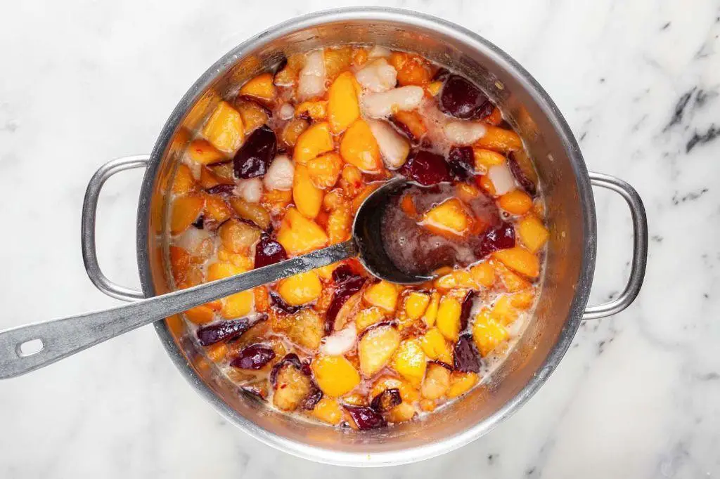 Pear and Peach Jam