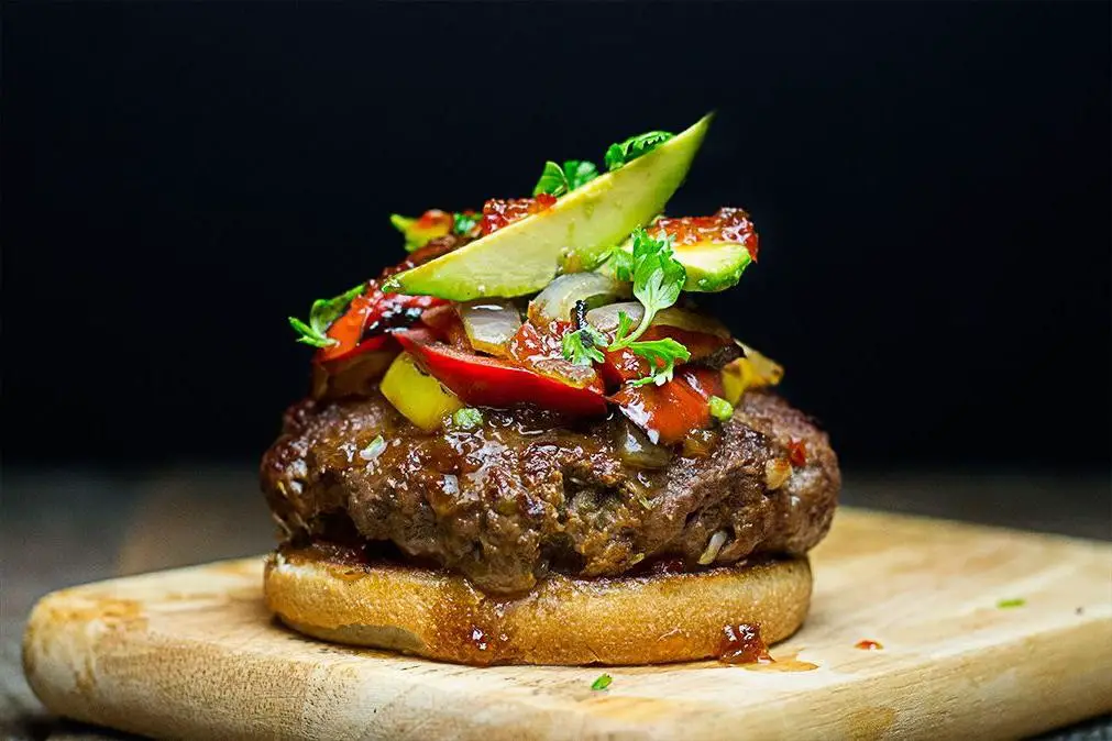 Pepper Jelly Infused Burgers
