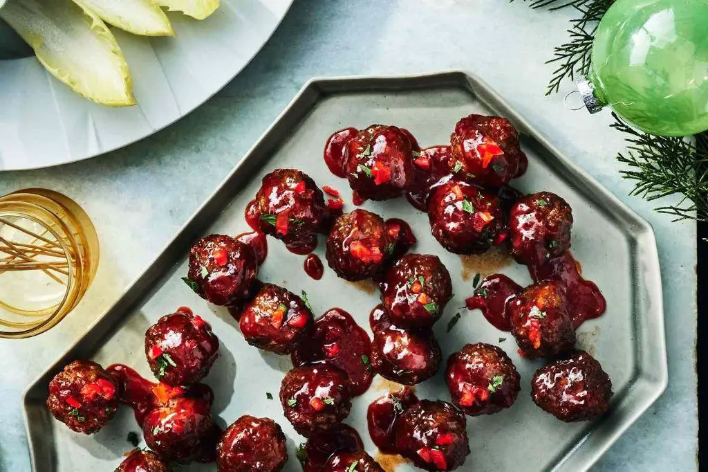 Pepper Jelly Meatballs