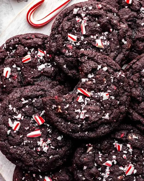 Peppermint Chocolate Cookies