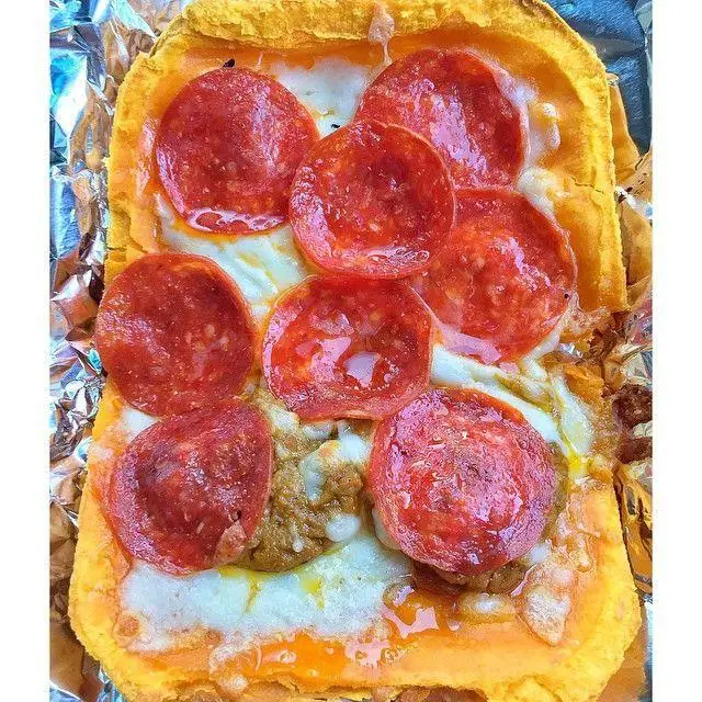 Pepperoni Jamaican Patty