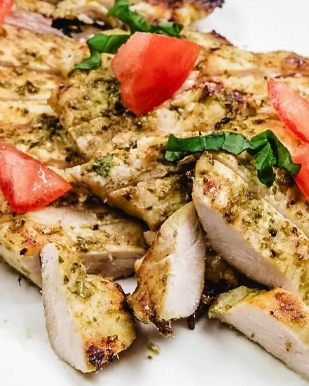 Pesto Chicken Barb