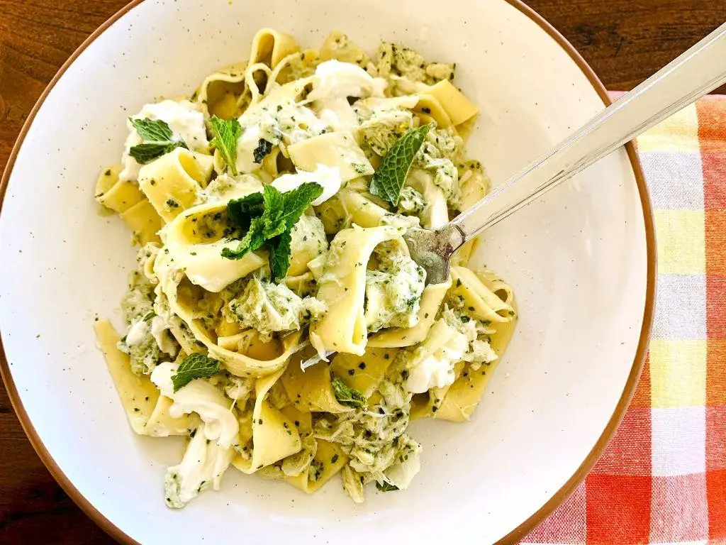 Pesto Crab Tortellini