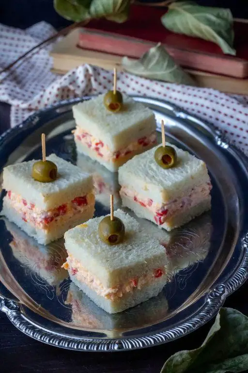 Pimento Cheese Tea Sandwiches