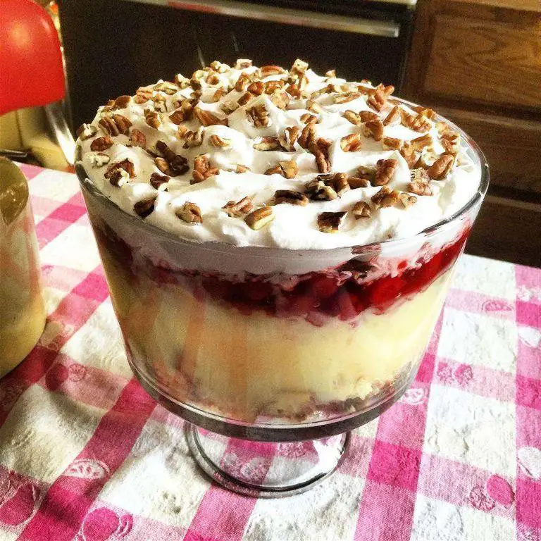 Pina Colada Punch Bowl Cake