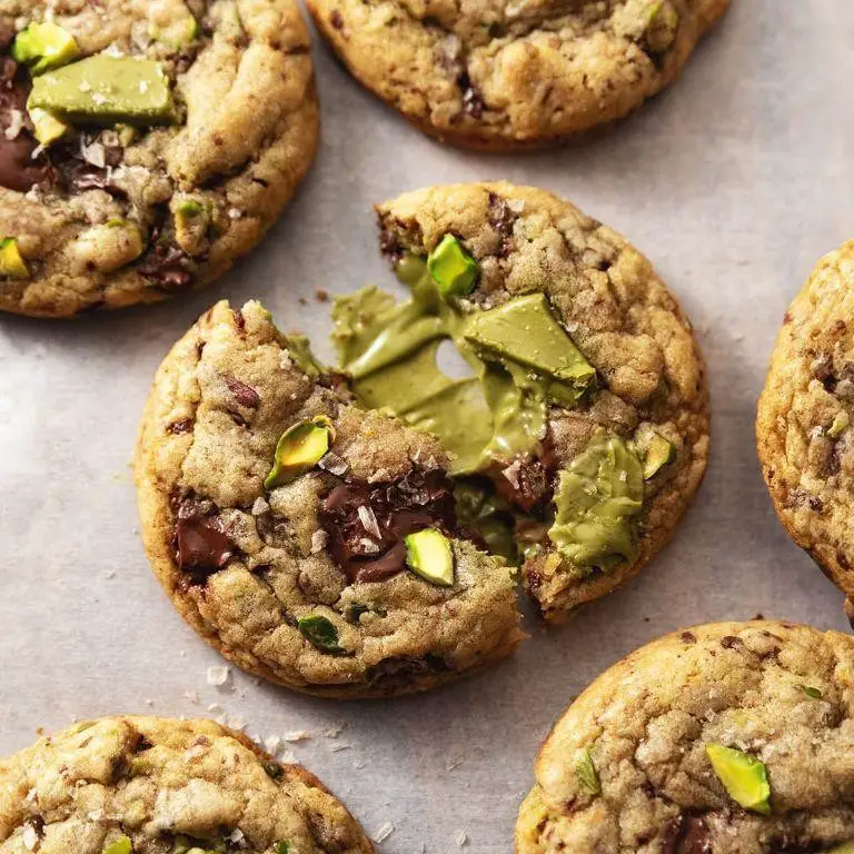 Pistachio Butter Cookies