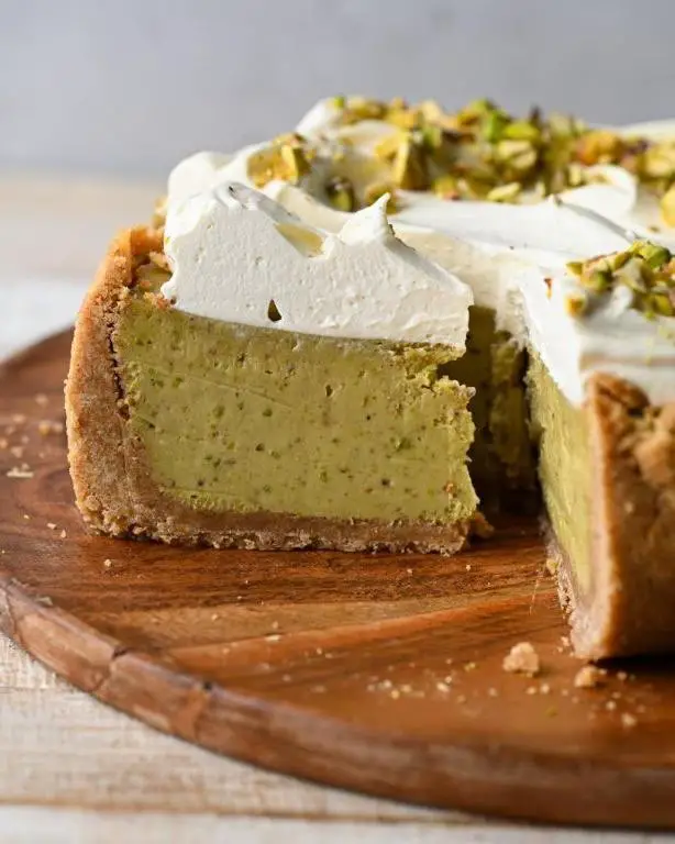 Pistachio Cream Cheese Cake