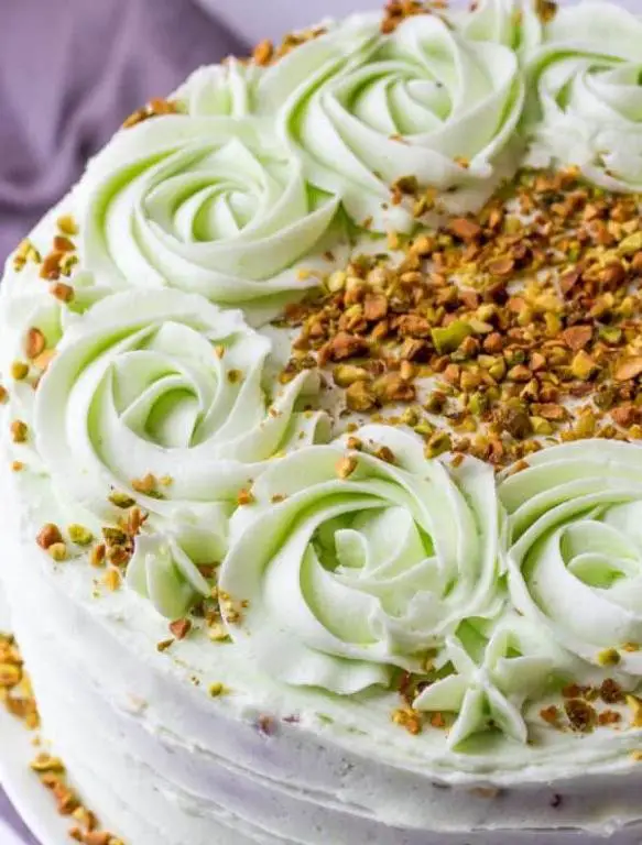 Pistachio Vanilla Bean Cake