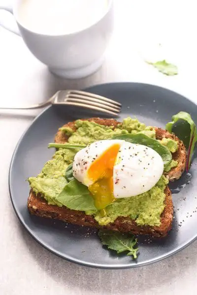 Poached Eggs on Whole Grain Toast