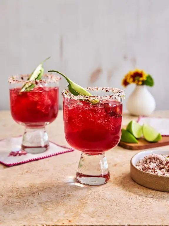 Pomegranate Thyme Margarita